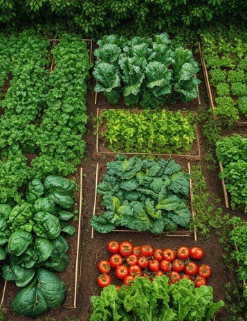 Gemüseanbau im Garten